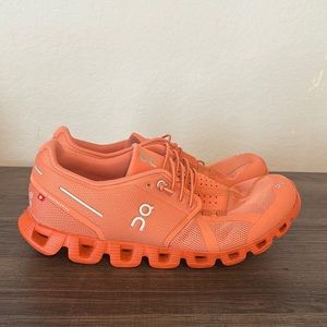 On Cloud women’s running shoes.